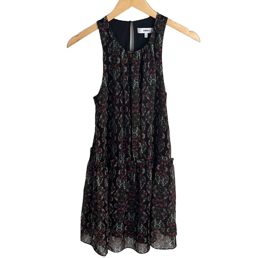 Likely Gypsy Bayard Floral Print Shift Dress Size O